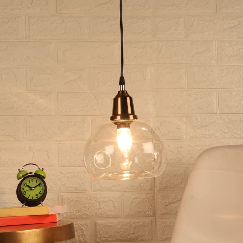 ELIANTE Dorada Gold Metal Hanging Light by Jainsons Lights - H-122-1LP-JSL | by Jainsons Lights