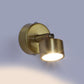 ELIANTE Zymera 7 Watt LED Gold Iron Spot Light | LED Wall Spot Light Indoor Downlight Wall Spot Lamps Adjustable Accent Wall Down Lighting for Kitchens Island Museums Offices Ceiling Lamp