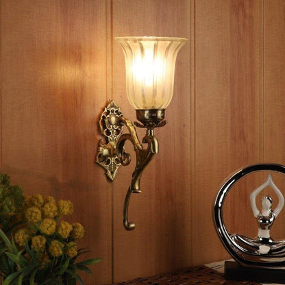 ELIANTE Latónnegro Wall Light Gold Brass for Living Room, Bedroom, Dining Room, Kitchen | by Jainsons Lights