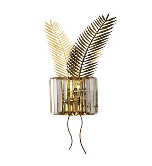 ELIANTE Crystals Wall Light Crystal Wall Lamp for Living Room, Bedroom, Dining Room, Kitchen - Without Bulb - 2590-2W-JSL | by Jainsons Lights