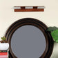 ELIANTE Pallid Wooden Iron Picture Light - Mirror Light by Jainsons Lights - Fuision-3Lp-15W-Wd - Without Bulb | by Jainsons Lights