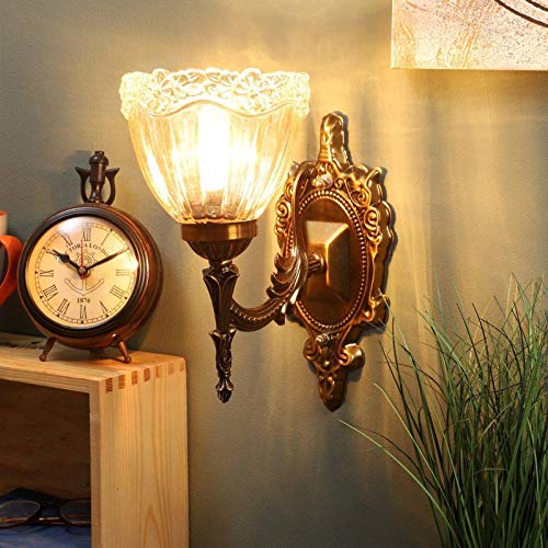 ELIANTE - Antiquie Brass Metal Wall Light - NO-161-1W - by Jainsons Lights - Without Bulb | by Jainsons Lights