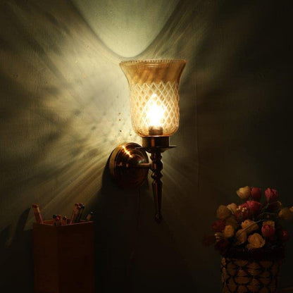 ELIANTE Murky Iron Wall Lights Antique Gold for Living Room, Bedroom, Dining Room, Kitchen | by Jainsons Lights