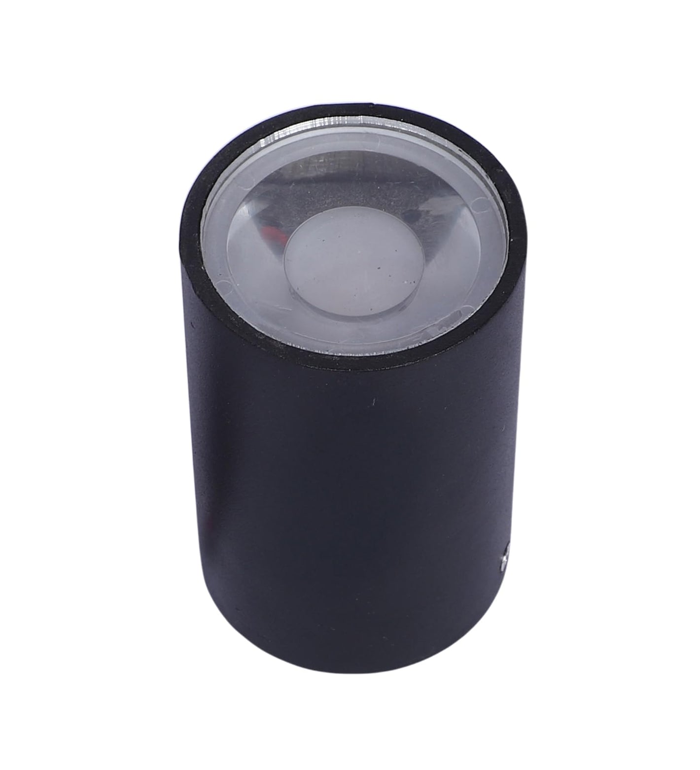 Brivon 12 Watt LED Black Body Surface Cylinder Light Ceiling | Mounted Spot Light | Cylinder Light for Indoor | Down Cob Light for Balcony,Room,Hallway, Color-Warmwhite. (Pack of 1)
