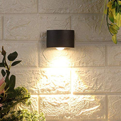 ELIANTE - Grey Metal Outdoor Wall Light/Foot Light - 42438-WW-GY-DN - by Jainsons Lights - Inbuit LED | by Jainsons Lights
