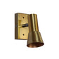 ELIANTE Novixa 7 Watt LED Gold Iron Spot Light | Inbuilt LED | Wall Down Lighting for Kitchens Island Museums Offices Ceiling Lamp