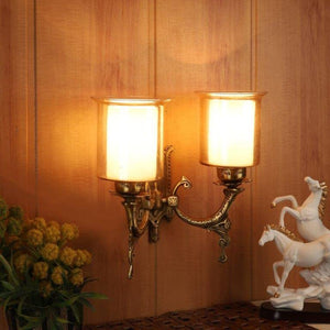 ELIANTE Latónnegro Brass Wall Light Gold for Living Room, Bedroom, Dining Room, Kitchen | by Jainsons Lights