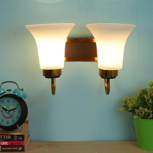 ELIANTE Compact Iron Wall Lights Brown Wall Lamp for Living Room, Bedroom, Dining Room, Kitchen | by Jainsons Lights