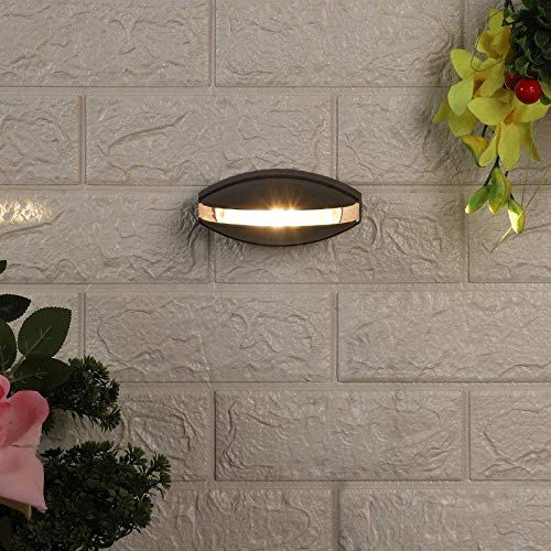 ELIANTE - GreyMetal Outdoor Wall Light - 42430-WW-GY - by Jainsons Lights - Inbuit LED | by Jainsons Lights