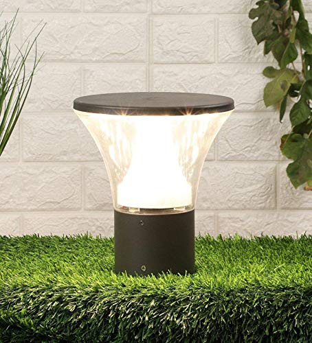 ELIANTE Metal Outdoor Gate Light Grey for Living Room, Bedroom, Dining Room, Kitchen | by Jainsons Lights