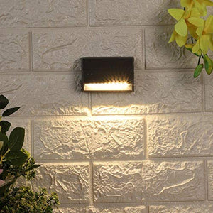 Eliante Outdoor Foot Light – Grey, Metal, Inbuilt LED (32103-WW-GY-DN-OD-Foot)