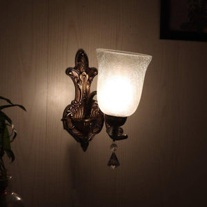 ELIANTE Antique Brass Iron Wall Lights -M-7001-1W - Without Bulb | by Jainsons Lights