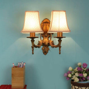 ELIANTE Dorada Metal Wall Light Gold for Living Room, Bedroom, Dining Room, Kitchen | by Jainsons Lights