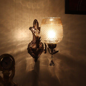 ELIANTE Antique Brass Iron Wall Lights -M-7004-1W - Without Bulb | by Jainsons Lights