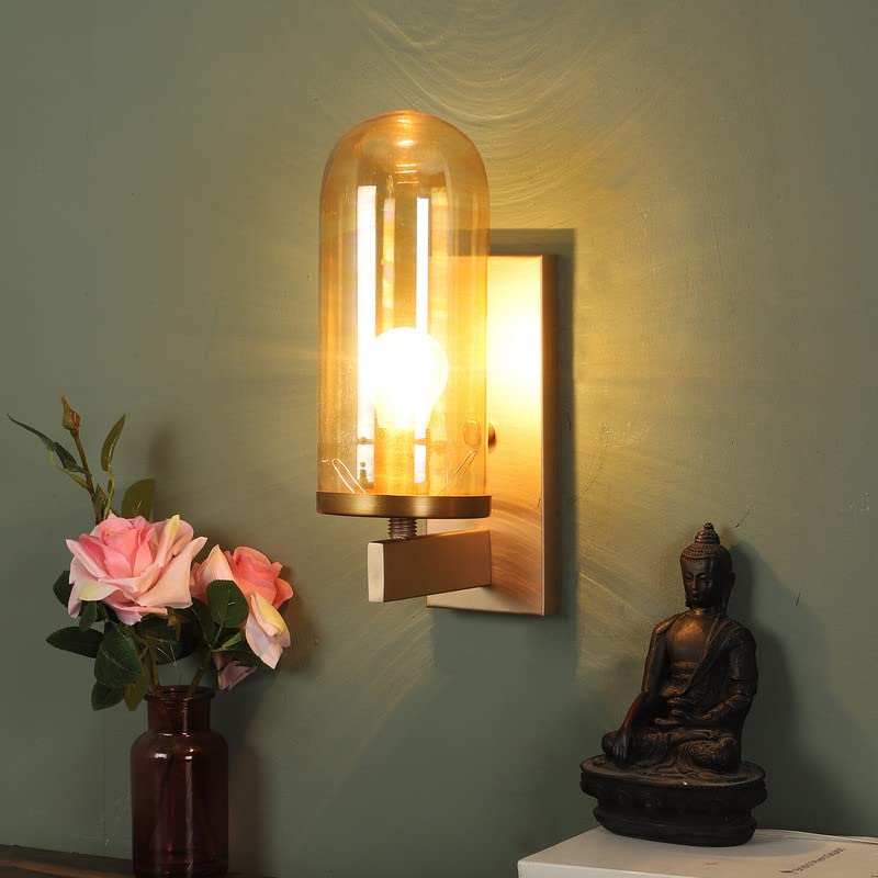 ELIANTE Metal Wall Light Gold for Living Room, Bedroom, Dining Room, Kitchen | JZ-461-1W