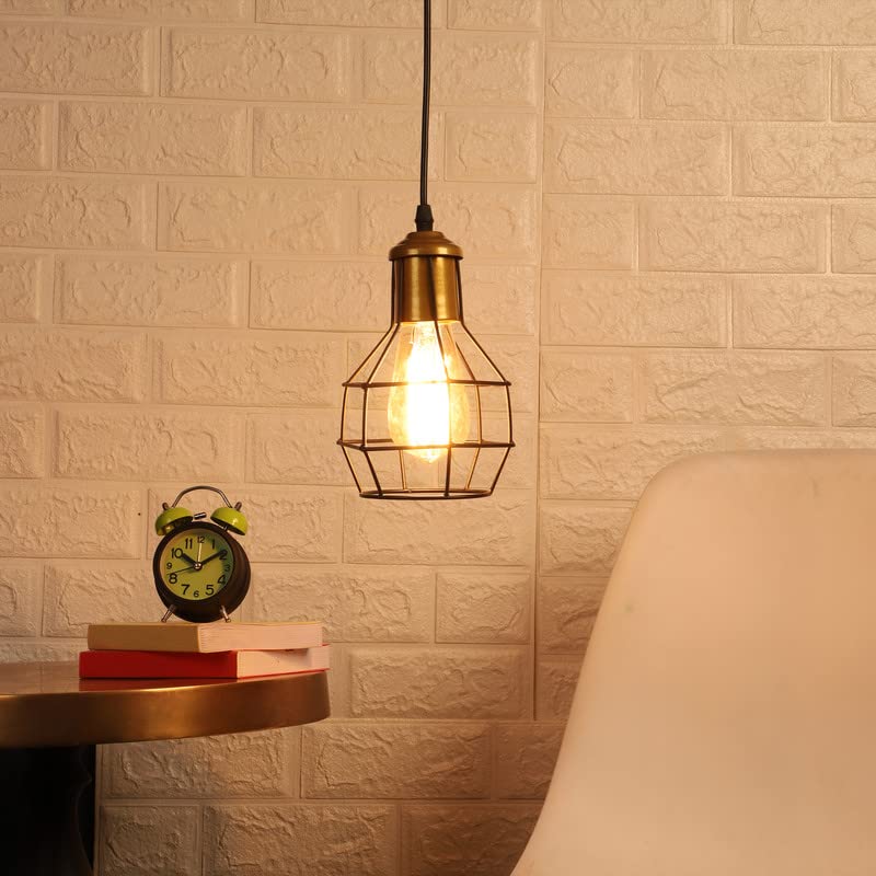 ELIANTE Raven Black Metal Hanging Light by Jainsons Lights - HL-46-1LP | by Jainsons Lights