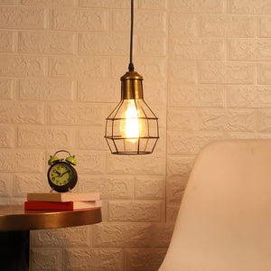 ELIANTE Raven Black Metal Hanging Light by Jainsons Lights - HL-46-1LP | by Jainsons Lights