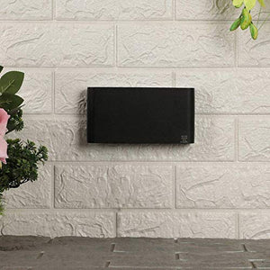 ELIANTE - Black Metal Outdoor Wall Light - 42106-WW-BK-UP+DN - by Jainsons Lights - Inbuit LED | by Jainsons Lights