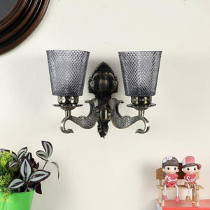 ELIANTE Alarmingly Aluminium Wall Light Antique Brass for Living Room, Bedroom, Dining Room, Kitchen | by Jainsons Lights