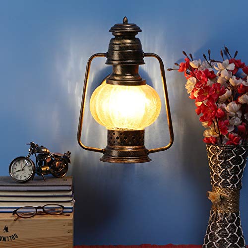 ELIANTE - Gold Metal Wall Light for Home- LAMP-Wall-Small-KHARBUJA - by Jainsons Lights - Without Bulb | by Jainsons Lights