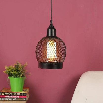 ELIANTE Shunning Black Rope Hanging Lights by Jainsons Lights - Jali-1Lp - Without Bulb | by Jainsons Lights