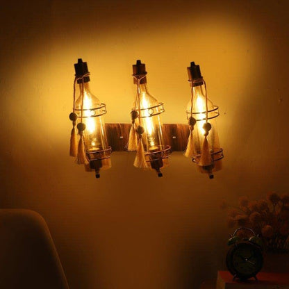ELIANTE Limelight Copper Iron Wall Light Antique for Living Room, Bedroom, Dining Room, Kitchen | by Jainsons Lights
