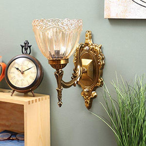 ELIANTE - Antiquie Brass Metal Wall Light - NO-161-1W - by Jainsons Lights - Without Bulb | by Jainsons Lights