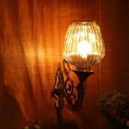 ELIANTE Latón Gold Brass Wall Light by Jainsons Lights - jsl-5156-1w-JSL | by Jainsons Lights