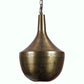 ELIANTE Antique Brass Brass Base Gold Brass Shade Hanging Light - M-010-1Lp - Without Bulb | by Jainsons Lights