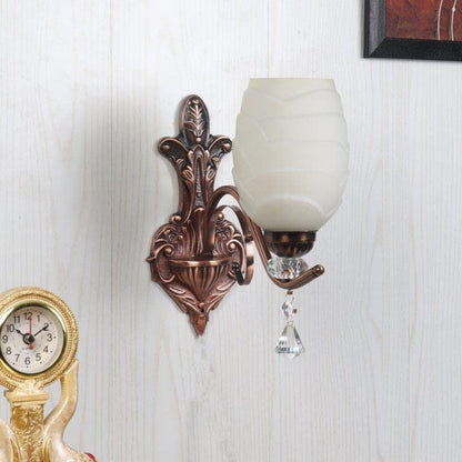 ELIANTE Rose Gold Iron Wall Lights -M-8008-1W - Without Bulb | by Jainsons Lights