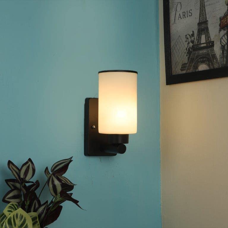 ELIANTE Strong Wood Wall Light Black for Living Room, Bedroom, Dining Room, Kitchen | by Jainsons Lights