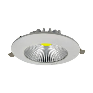 Autonix 10w White Body COB Downlight | White LED Color | Round Recessed Fixed | White Led