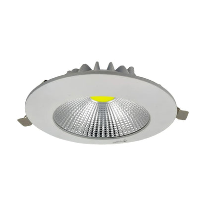 Autonix 10w White Body COB Downlight | White LED Color | Round Recessed Fixed | White Led