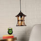 ELIANTE Marrón Metal Hanging Light Brown for Living Room, Bedroom, Dining Room, Kitchen | by Jainsons Lights