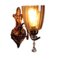 ELIANTE Iron Wall Lights Antique Brass for Living Room, Bedroom, Dining Room, Kitchen | M-7006-1W-JSL