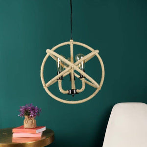 ELIANTE Gloomy Metal Hanging Light Black for Living Room, Bedroom, Dining Room, Kitchen | by Jainsons Lights