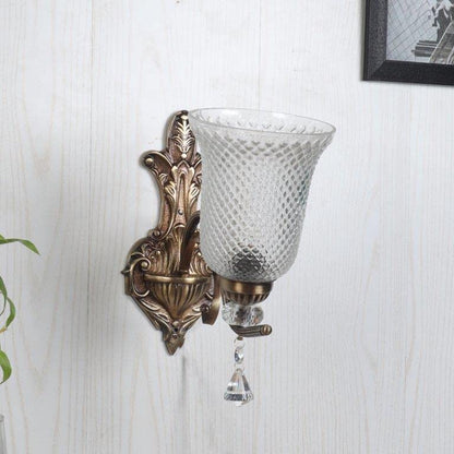 ELIANTE Antique Brass Iron Wall Lights -M-7002-1W - Without Bulb | by Jainsons Lights