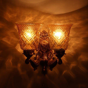 ELIANTE Latón Gold Brass Wall Light by Jainsons Lights - jsl-5161-2w-JSL | by Jainsons Lights