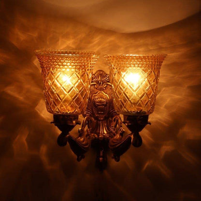 ELIANTE Latón Gold Brass Wall Light by Jainsons Lights - jsl-5161-2w-JSL | by Jainsons Lights
