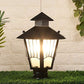 ELIANTE - Black Metal Outdoor Gate Light - CHANDNI-MED - by Jainsons Lights - Without Bulb | by Jainsons Lights