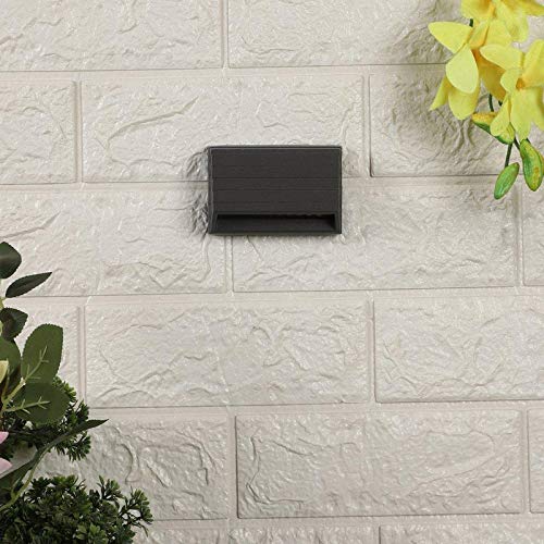 Eliante Outdoor Foot Light – Grey, Metal, Inbuilt LED (32103-WW-GY-DN-OD-Foot)
