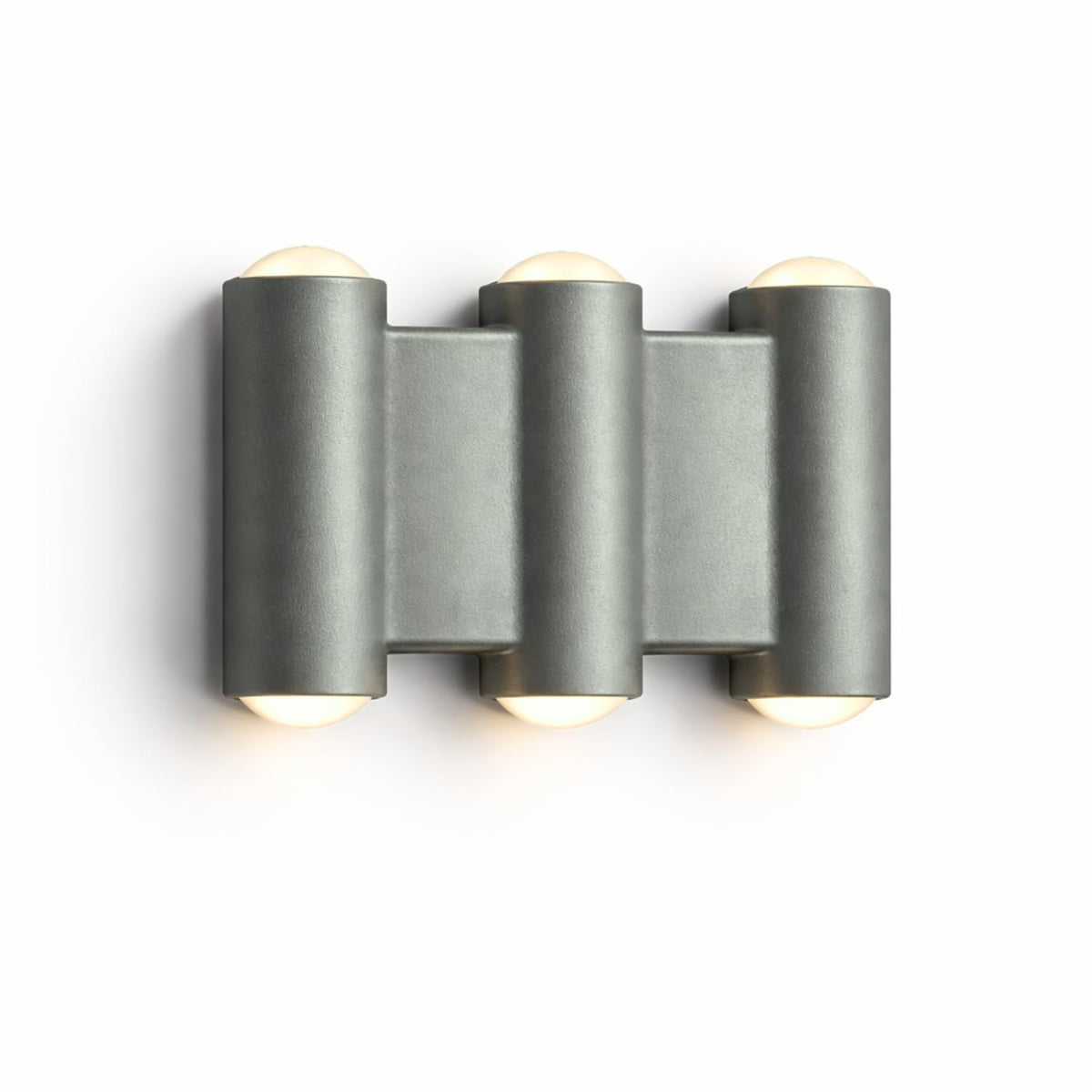 Eliante Up-Down Outdoor Wall Light – Grey, 3-Way (42473-3-7W-WW-GREY)
