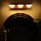 ELIANTE Pallid Wooden Iron Picture Light - Mirror Light by Jainsons Lights - Fuision-3Lp-15W-Wd - Without Bulb | by Jainsons Lights