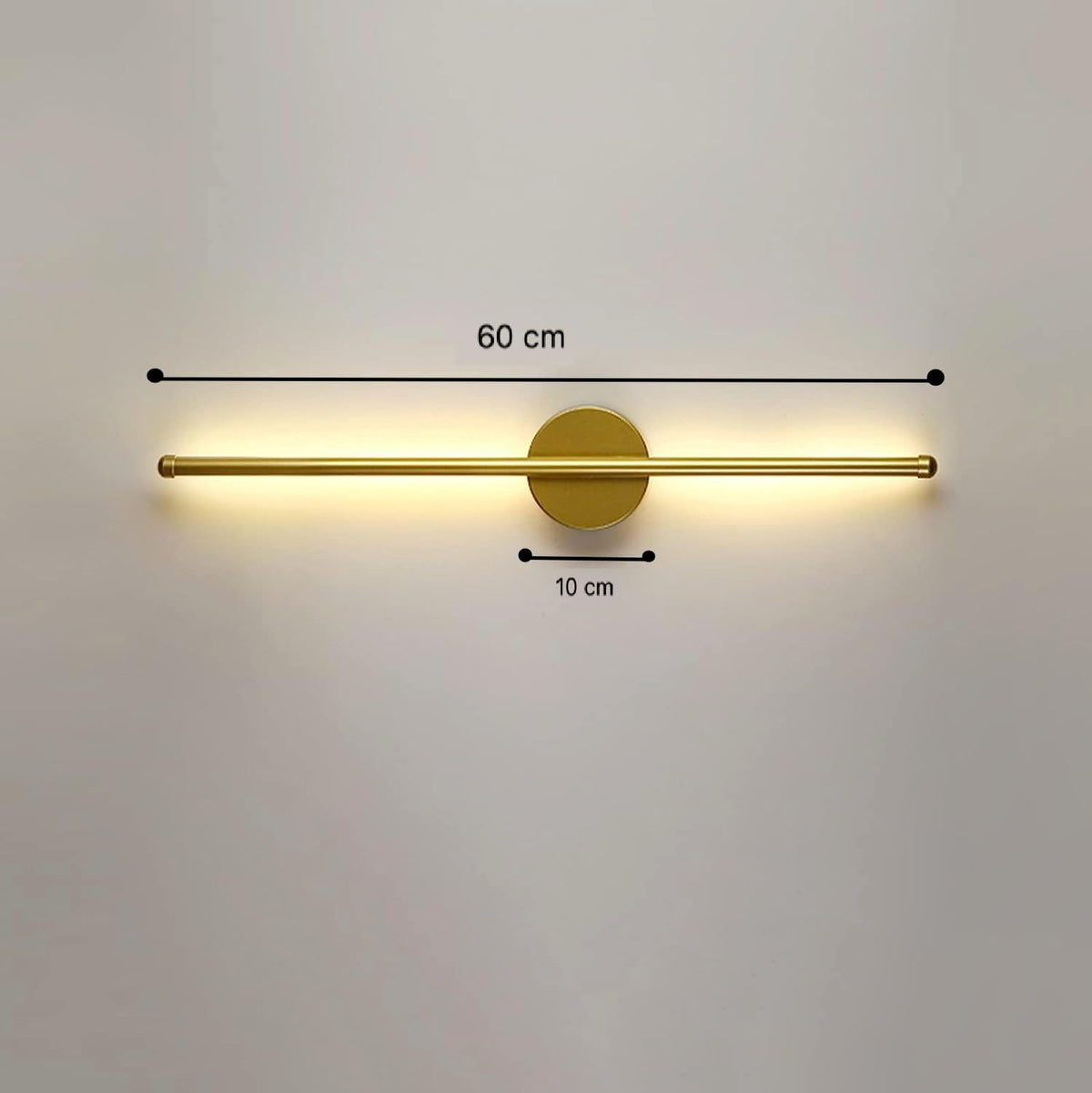 Eliante Long LED Wall Highlighter – Gold, 3-in-1 (12W-Hilighter-3in1-GD)
