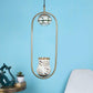 ELIANTE Explanatory Gold Iron Hanging Light for Home by Jainsons Lights - Js-4747-2Lp - Without Bulb | by Jainsons Lights