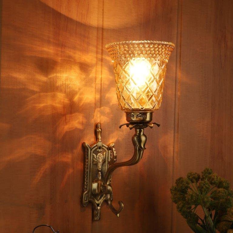 ELIANTE Latón Gold Brass Wall Light by Jainsons Lights - jsl-5154-1w-JSL | by Jainsons Lights