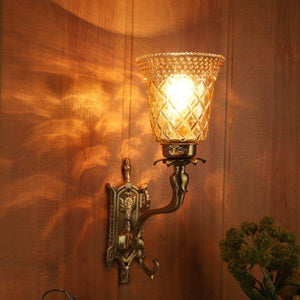 ELIANTE Latón Gold Brass Wall Light by Jainsons Lights - jsl-5154-1w-JSL | by Jainsons Lights