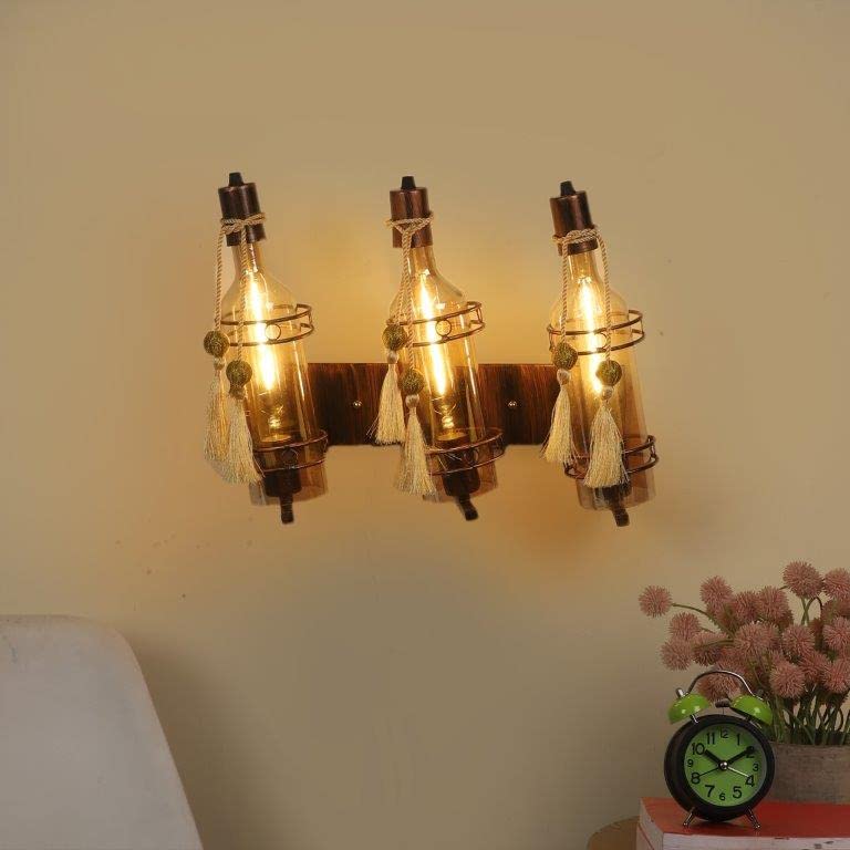 ELIANTE Limelight Copper Iron Wall Light Antique for Living Room, Bedroom, Dining Room, Kitchen | by Jainsons Lights