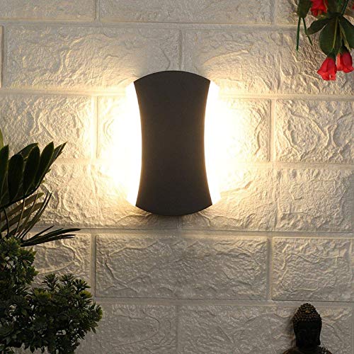 ELIANTE - GreyMetal Outdoor Wall Light - 40805-WW - by Jainsons Lights - Inbuit LED | by Jainsons Lights
