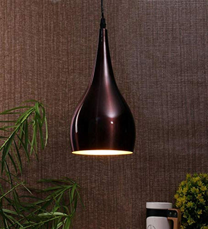ELIANTE Modern Metal Hanging Light Copper for Living Room, Bedroom, Dining Room, Kitchen | by Jainsons Lights